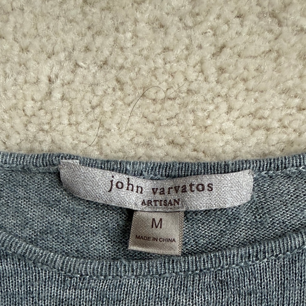 John Varvatos Gray Men's Sweater - Picture 2 of 8